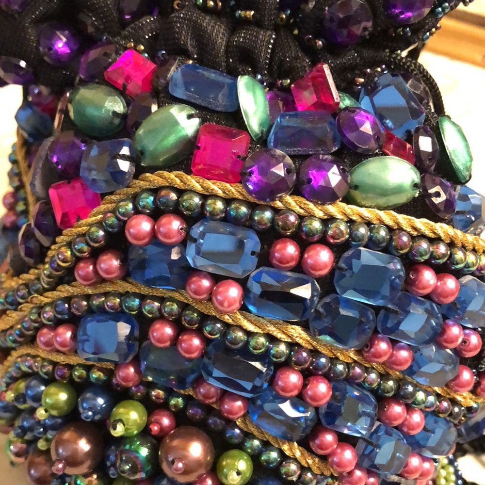 Jeweled Vintage Chico  bag - Picture 2 of 9